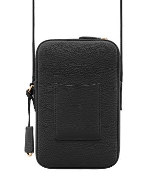 Leather Zip Phone Pouch