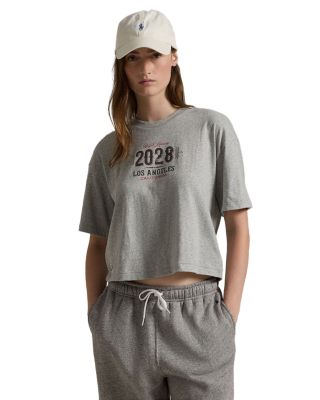 Ralph Lauren - LA28 Olympic Jersey Cropped Tee