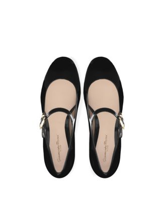  Women's Mary Ribbon 05 Flats