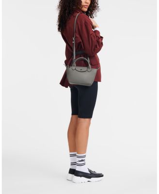 Le Pliage Xtra Top Handle XS Leather Crossbody