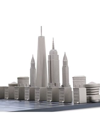 Set Stainless Steel New York Edition with Wood Map Board - Ages 14+