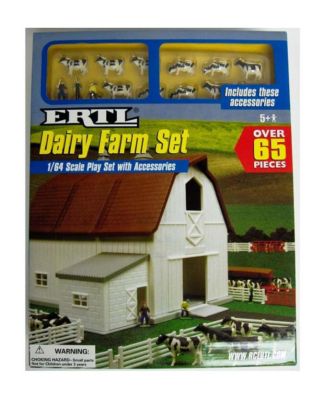  1/64 Dairy Farm Play Set with Accessories 5-7 - Ages 5-7