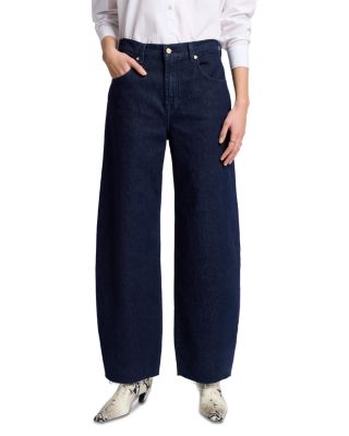 7 For All Mankind - Bonnie High Rise Barrel Jeans in Bella