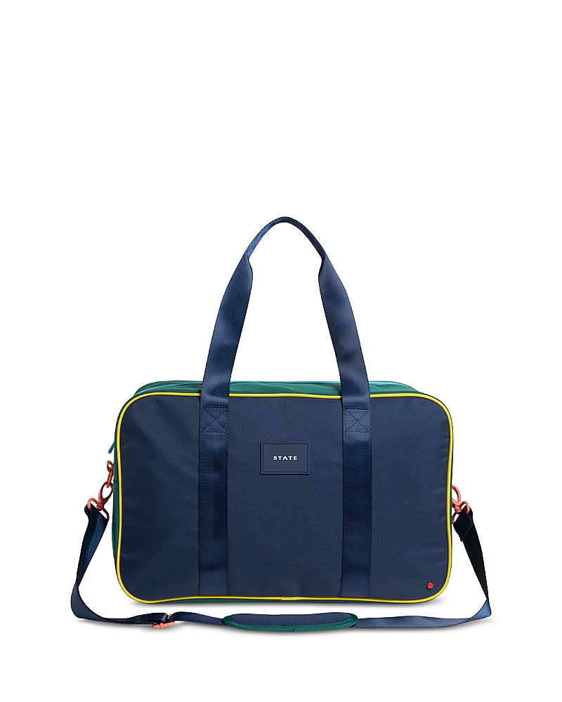 State Kids' Rockaway Duffle Bag In Green/navy