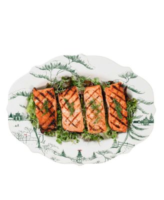 Country Estate Winter Frolic 18" Platter