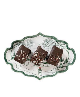 Country Estate Winter Frolic 7&amp;quot; Tray