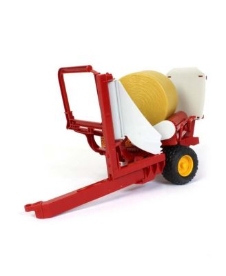  1/16 Bale Wrapper with an Unwrapped Bale and a Wrapped Bale Toy - Ages 5-7