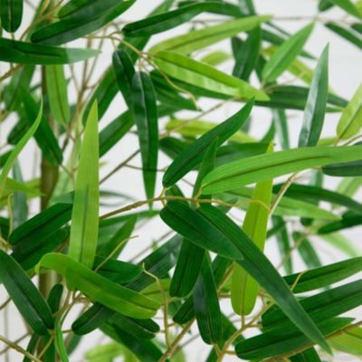 8' Artificial Green Bamboo Tree