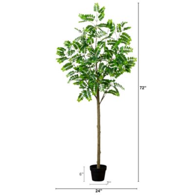 6' Artificial Greco Citrus Tree with Real Touch Leaves