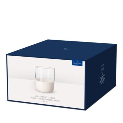 Manufacture Rock Blanc Double Old Fashioned Glasses, Set of 4