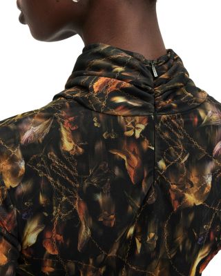 Tia Long Sleeve Mesh Dress