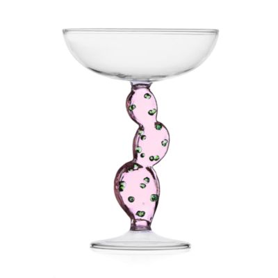 Desert Plants Cactus Coupe Glass