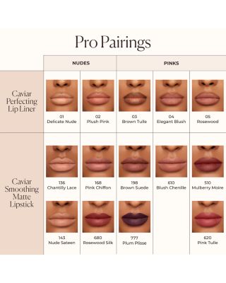 Caviar Smoothing Matte Lipstick