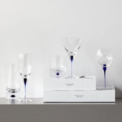 Intermezzo Blue Double Old Fashioned Glass