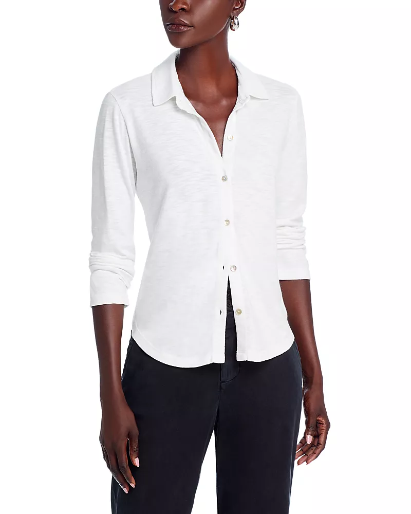 Bella Dahl Button Front Knit Top