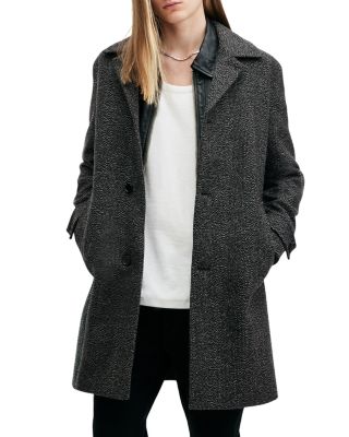 ALLSAINTS - Fincher Wool Blend Coat