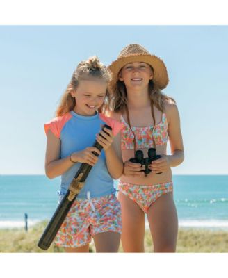  Unisex Hawaiian Luau Sustainable Shirred Bikini