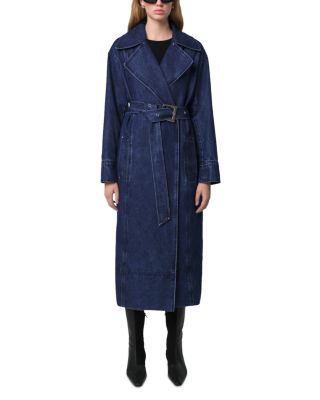 Tate Denim Trench Coat