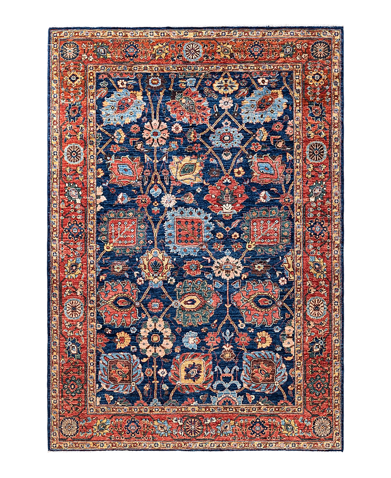 Bloomingdale's Serapi M1992 Area Rug, 6' X 8'7 In Blue