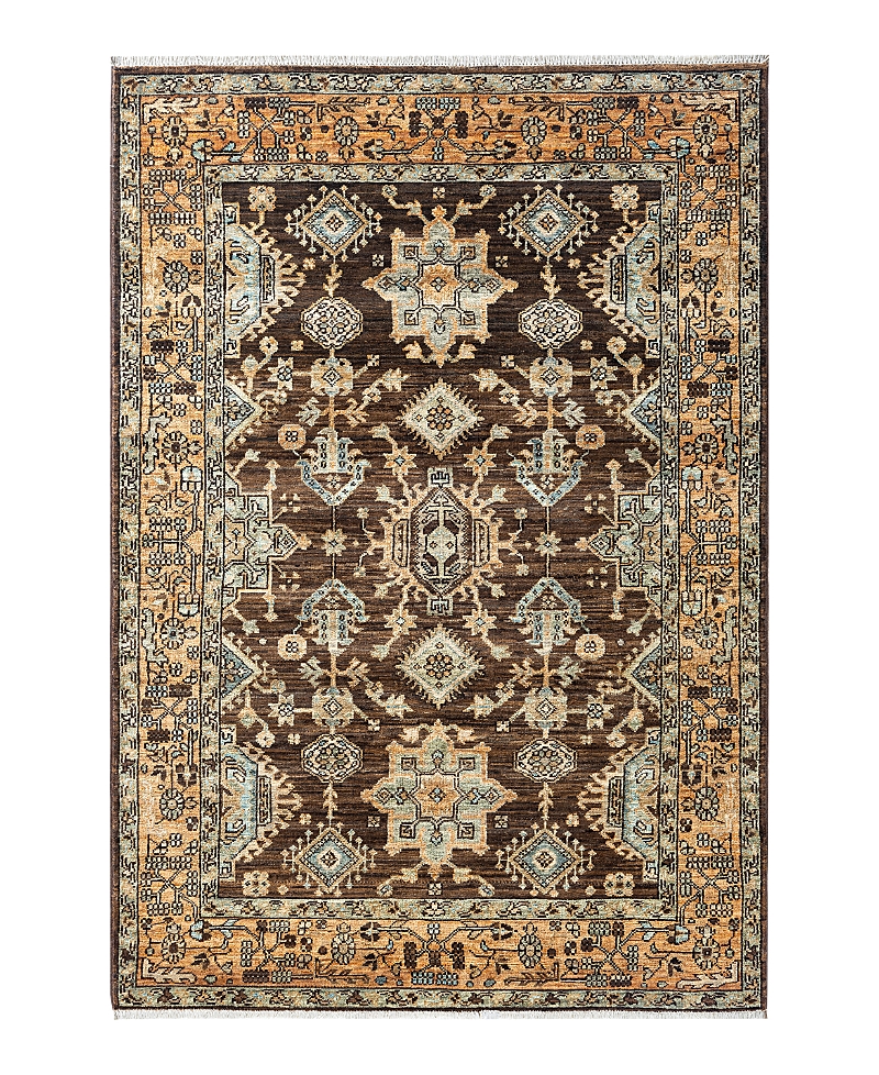 Bloomingdale's Serapi M1992 Area Rug, 4' X 5'10 In Brown