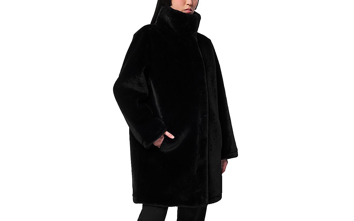 Apparis Blair Faux Fur Mid Length Coat
