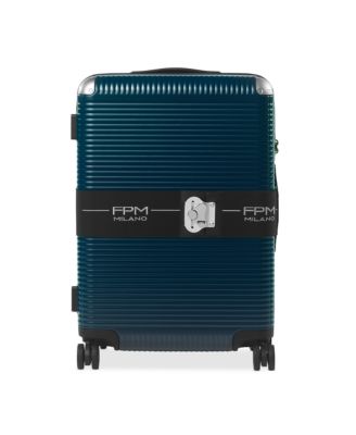 Bank Zip Deluxe Checked Suitcase