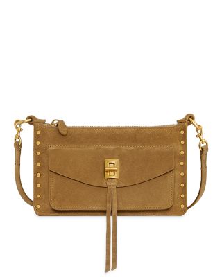 Darren Mini Top Zip Leather Crossbody