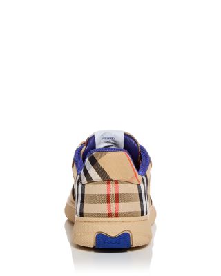 Men's Terrace Check Low Top Sneakers