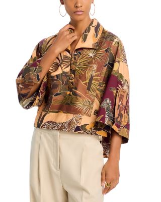 FARM Rio - Savana Dream Caramel Blouse