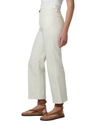 The Blake High Rise Wide Leg Jeans in Milk