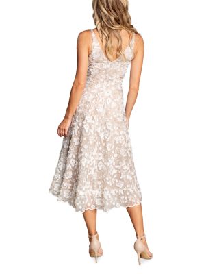 Elisa Embroidered Midi Dress