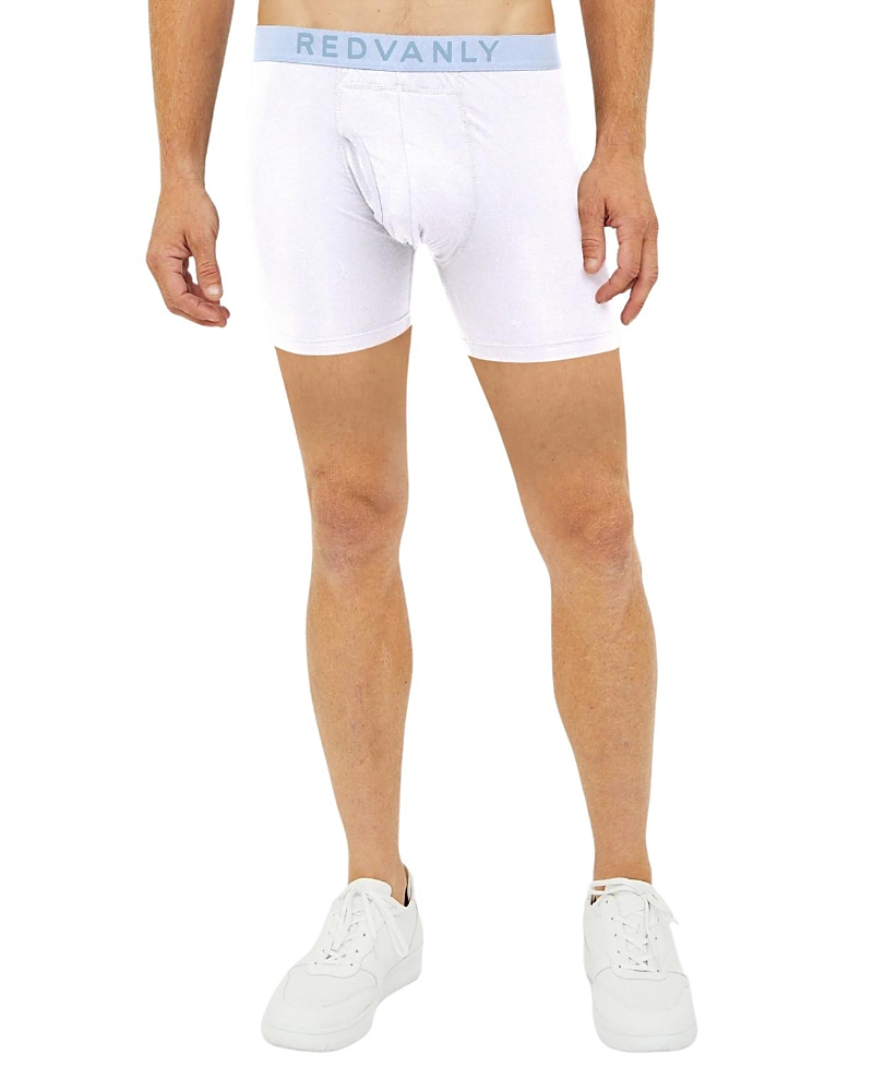 Redvanly Baxter Briefs In Bright White/breeze
