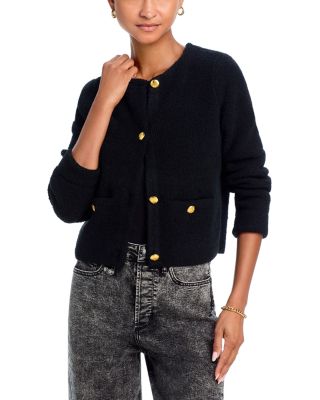 AQUA - Button Front Cardigan - Exclusive