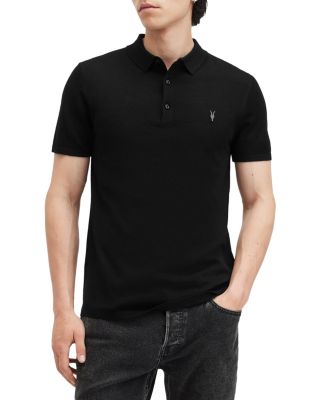 ALLSAINTS - Mode Merino Wool Polo Shirt