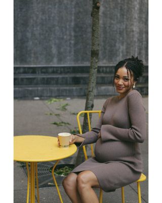 Hudson Ribbed Sweater Dress