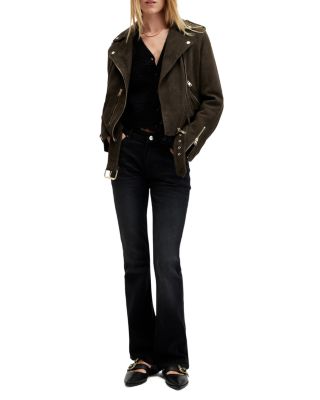 Suede Balfern Biker Jacket