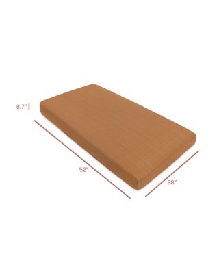 Crib Sheet in GOTS Certified Organic Muslin Cotton