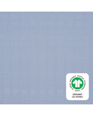 Crib Sheet in GOTS Certified Organic Muslin Cotton