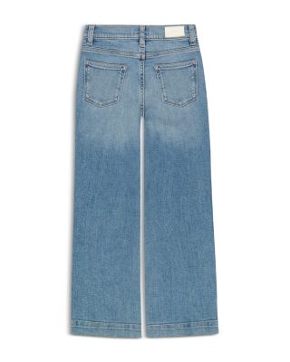 Girls' Lily High Rise Wide Leg Jeans in Ravello - Big Kid