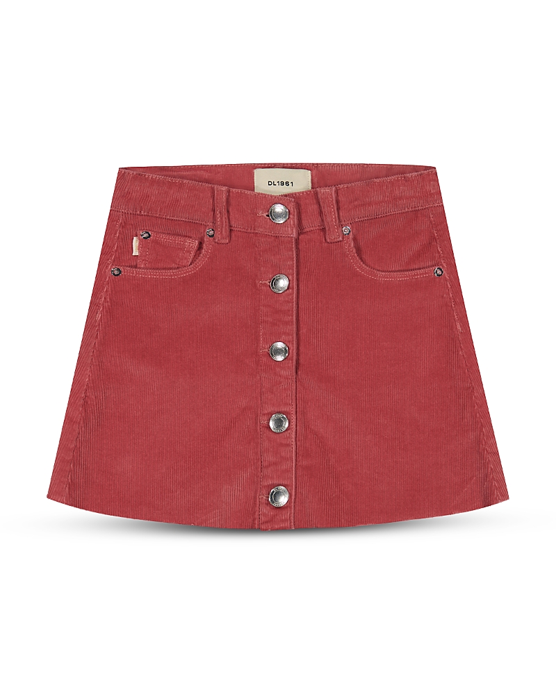 DL1961 DL1961 GIRLS' JENNY CORDUROY MINI SKIRT - BIG KID