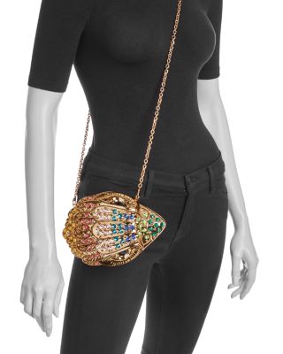 KURT GEIGER LONDON Eagle Head Embellished Clutch  display picture 3