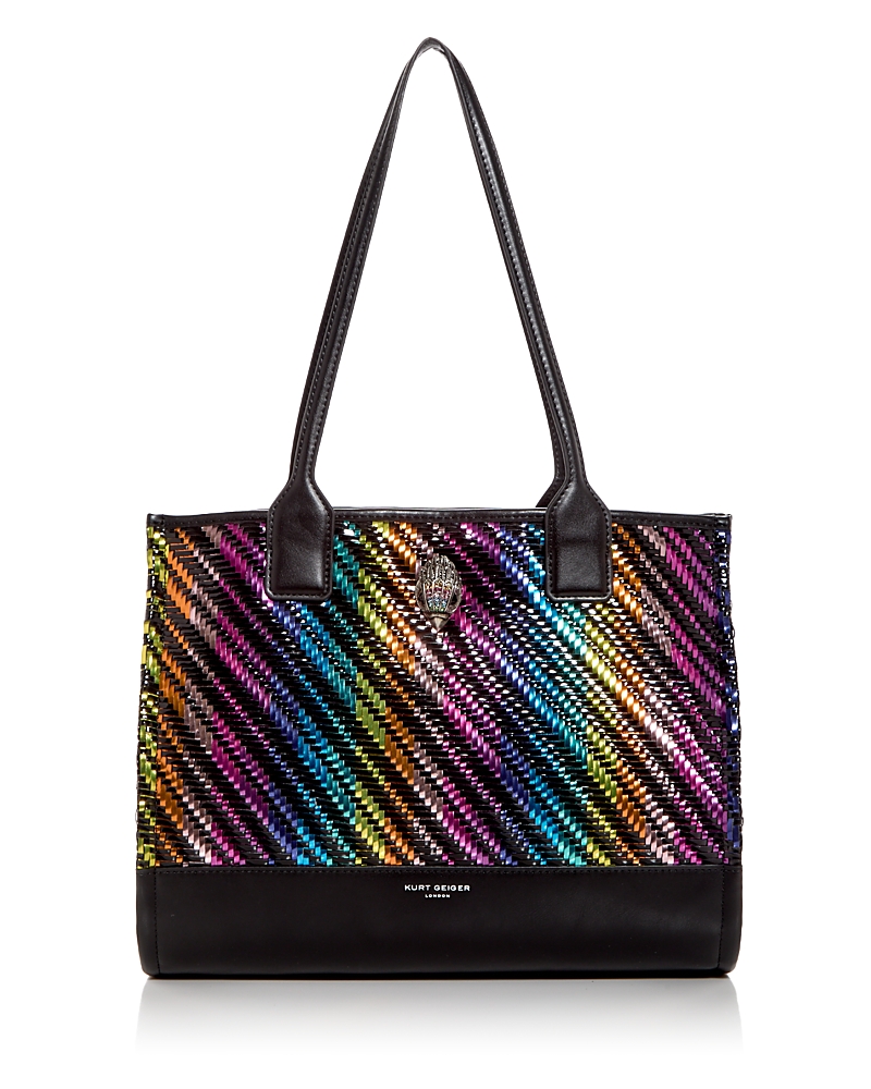 KURT GEIGER KENSINGTON WOVEN TOTE