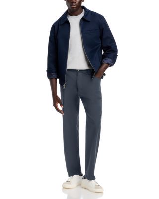 Nylon Stretch Loose Fit Pants 