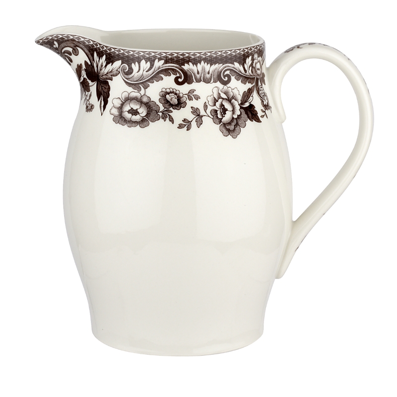 Spode Delamere Pitcher In Brown