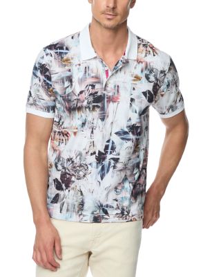 Robert Graham - Iver Abstract Botanical Polo Shirt
