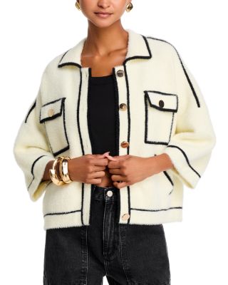 Essentiel Antwerp Contrast Trim Cardigan