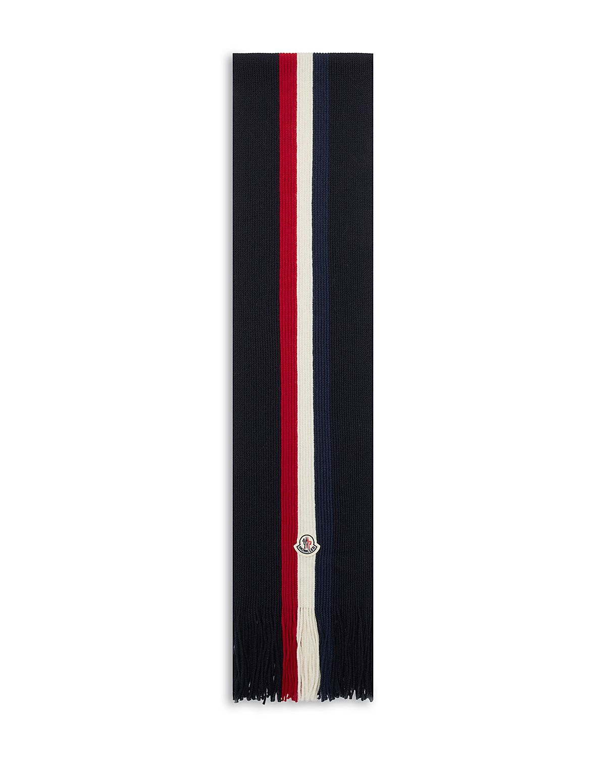 Moncler Tricolor Wool Scarf