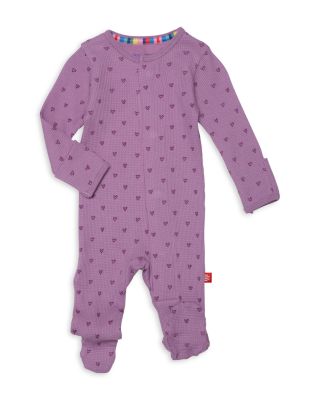MAGNETIC ME - Girls' Ribbon Print Footie - Baby