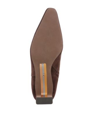 Women's Saige Pointed Toe Mid Heel Ankle Booties  