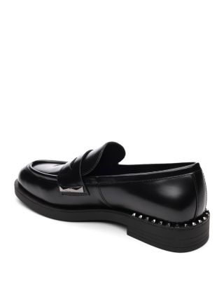 Women&#39;s Whisper Studded Loafer Flats